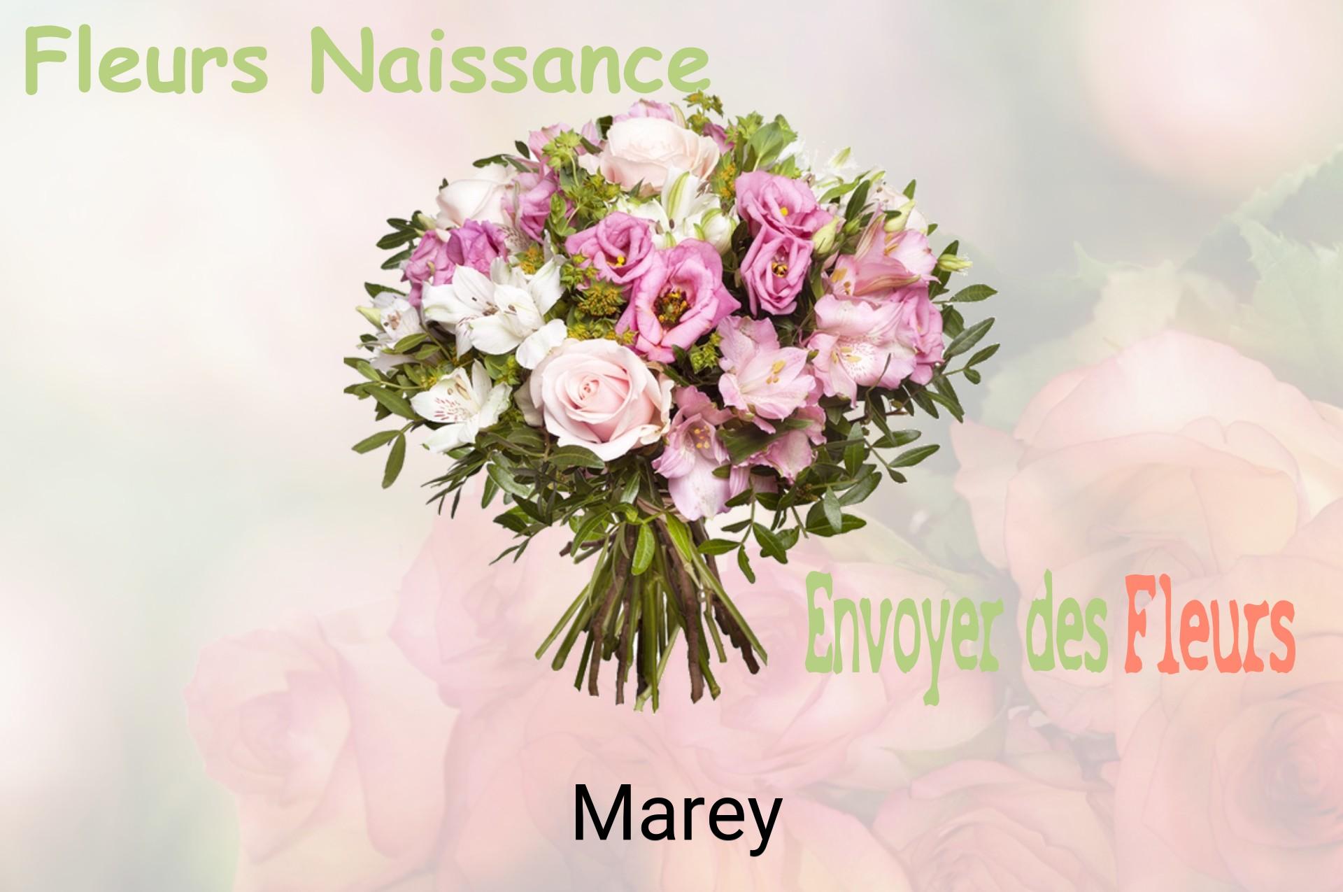 Bouquet de fleurs de naissance livré à Marey